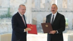  Azərbaycan Prezidenti İlham Əliyev və Türkiyə Prezidenti Rəcəb Tayyib Ərdoğan Arxiv foto by:TRT 