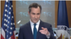 State Department spokesperson Matthew Miller answers questions during a news briefing at the State Department on May 9, 2024, in Washington, DC. 