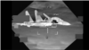 A People’s Republic of China J-11 aircraft is shown in this screen grab from U.S. Air Force B-52 on Oct. 24, 2023.