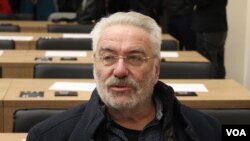 Branimir Nestorović iz grupe "Mi-glas iz naroda" (Foto: Fonet / Milica Vučković)