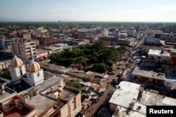 FILE - A general view of Maicao near La Guajira region, which its close to the border with Venezuela, Aug. 16, 2012.