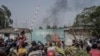 Bamwe mu banyagihugu bakoze imyiyerekano yiyamiriza MONUSCO i Goma 