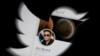 Foto ilustrasi yang menunjukkan akun Twitter milik Elon Musk yang tersemat pada logo media sosial tersebut. (Foto: Reuters/Dado Ruvic)