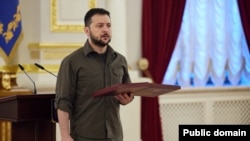 ARHIVA-Predsednik Ukrajine Volodimir Zelenski 