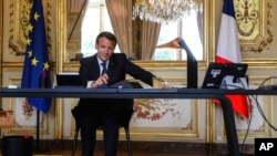 Presidenti francez Emmanuel Macron