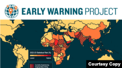 Sangano reEarly Warning Project rinopa yambiro yemamiriro ezvinhu mune zvematongerwo enyika munyika dzakasiyanasiyana.