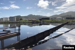 FILE - The Puerto La Cruz oil refinery is seen in Puerto La Cruz, Venezuela July 18, 2018.