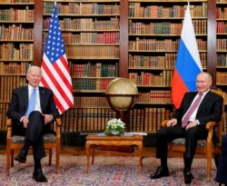 Biden i Putin tokom ovogodišnjeg samita u Ženevi.