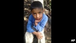 Catarina Gomez provided this photo of her half-brother Felipe Gomez Alonzo, 8, near her home in Yalambojoch, Guatemala, Dec. 12, 2018. The 8-year-old boy died in U.S. custody at a New Mexico hospital on Christmas Eve after suffering a cough, vomiting and