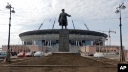Le Zenit de St-Petersburg accueillera quelques matches du mondial 2018 en Russie.
