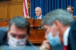 Congressman Adam Smith speaks during a House Armed Services Committee hearing on Capitol Hill in Washington, Sept. 29, 2021.
