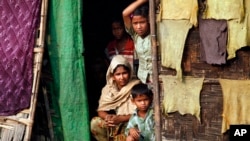 Warga muslim Rohingya hidup dalam bayang-bayang ketakutan di Sittwe, negara bagian Rakhine, Myanmar barat (foto: dok).
