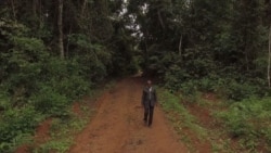Joseph Fa’a Embolo dans le village Wala, le 17 décembre 2018 (CREDIT PHOTO CED)