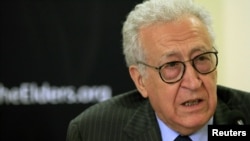 New UN Envoy to Syria Lakhdar Brahimi, May 2012.