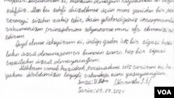 Şahin Novruzlunun əfv ərizəsi