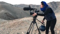 Sahar Zand, an award-winning journalist, has worked on stories in some of the most dangerous countries in the world, including Afghanistan where, on assignment in 2015, she witnessed a suicide attack. (Courtesy of Sahar Zand)