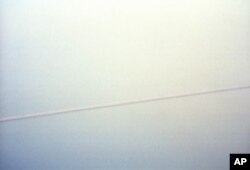 High above, you get an idea of what seems like the endless span of the Pontchartrain Causeway.