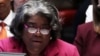 FILE - U.S. Ambassador to the United Nations Linda Thomas-Greenfield attends a United Nations Security Council at the U.N. headquarters in New York City, U.S., September 4, 2024.