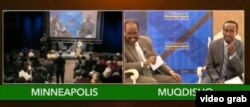 VOA's Somali service hosts a program, the first of its kind, to connect Mogadishu, the capital of Somalia, with St. Paul, Minnesota, home to the largest Somali community in the United States.