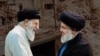 حسن نصرالله علی خامنه‌ای (برگرفته از حساب کاربری «اسرائیل به فارسی»)