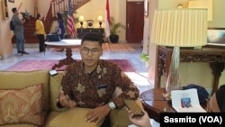Peserta dari Papua Eko Putra Kusuma Goo. (Foto: VOA/Sasmito)