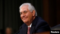 Rex Tillerson, wanda ake kyautata zaton Majalisar Dattawa zata tabbatar masa da matsayin sakataren harkokin waje