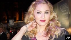 Pop star Madonna (file photo)