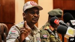 Mohamed Hamdan Daglo dit "Hemedti", le numéro 2 du pouvoir militaire au Soudan.