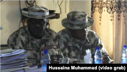 Des militaires nigérians, 25 novembre 2016.