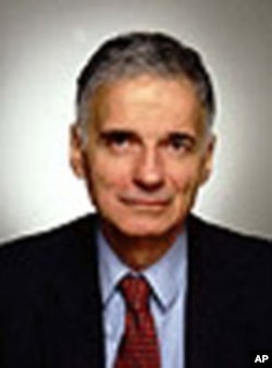In Nader's fictional world, the group of billionaires develops a strategy to put the world back on track while improving the lives of those living in poverty.
