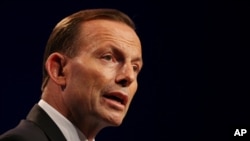 Perdana Menteri Australia Tony Abbott. 