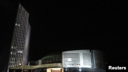 Sabuwar hedkwatar Kungiyar Tarayyar Afirka a Addis Ababa, babban birnin Ethiopia.