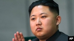 North Korea's heir-apparent Kim Jong Un (file photo)