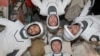U smeru kazaljke na satu odozdo: NASA-in astronaut Stiven Boven, astronaut iz Ujedinjenih Arapskih Emirata Sultan al-Nejadi, NASA-in astronaut Voren (Vudi) Hoburg i kosmonaut Roskosmosa Andrej Fedjajev na Međunarodnoj svemirskoj stanici, na fotografiji NASA, maj 2023.