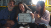Наама Леви (во средина) е 20-годишната ослободена Израелка, која е со далечни македонски корени. Таа напиша “Конечно дома“ 25 јануари, 2025