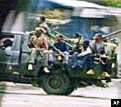 Liberian rebel fighters