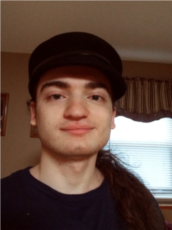 Christopher Charles Laverde, 22, who writes for the popular anime YouTube channel We the Celestials. (Courtesy Christopher Charles Laverde)