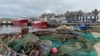 Kapal-kapal nelayan di kota pesisir, Macduff, Aberdeenshire, Skotlandia, Inggris, 18 Oktober 2020. (Foto: Reuters)