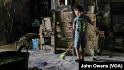 Young and old lend a hand with the process, which was first pioneered by the Phoenicians more than 2000 years ago.