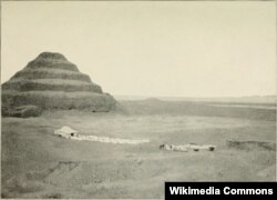 The step pyramid of Djoser