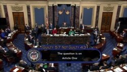 US Senate Acquits Trump of Inciting January 6 Capitol Riot