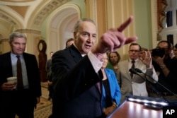 Chuck Schumer à Capitol Hill, Washington D.C.