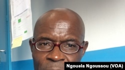Jean Marie Ibara, activiste contre la corruption à Owando dans la Cuvette, à Brazzaville, Congo. 18 janvier 2018. (VOA/ Ngouela Ngoussou)