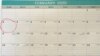 A calendar shows the Feb. 2, 2020, palindrone date.