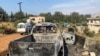 Maafa yaliyotokana na shambulizi la jeshi la Israeli huko Hama, Syria.