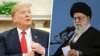 دونالد ترامپ و علی خامنه‌ای - آرشیو