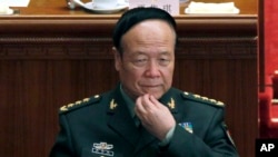  Guo Boxiong babban jami'in soji da aka kora daga kwamitin zartaswar jam'iyyar kwaminisanci mai mulkin kasar.