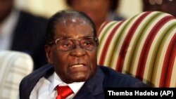 Robert Mugabe, 3 octobre 2017.