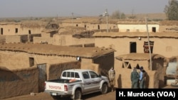 This village, abandoned after IS militants took over the area, is a temporary headquarters for Hashd Shaabi forces fighting their way to the strategic city of Tal Afar, in Delawaya, Iraq, Dec. 17, 2016.