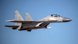 Pesawat tempur China PLA J-16 (foto: dok). China menerbangkan lebih dari 30 pesawat tempur di wilayah udara Taiwan pada 2 Oktober 2021 lalu.